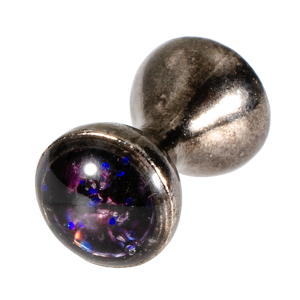 MFC Tungsten Sparkle Dumbbell Eyes Small Black Nickel/Sparkle Black
