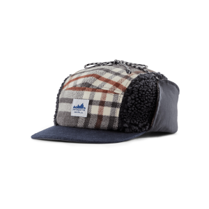 Image of Patagonia Range Earflap Cap Large Catch: Ink Black