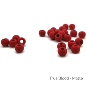 Image of Firehole Matte Tungsten Beads 1/8" True Blood Matte