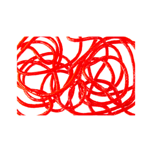 Image of MFC Trina's Squirm Material Medium Red