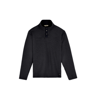 Image of Simms Men's Harbor Sweater Medium Black Heather
