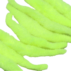 Spawn Polliwog Tails Flourescent Chartruese