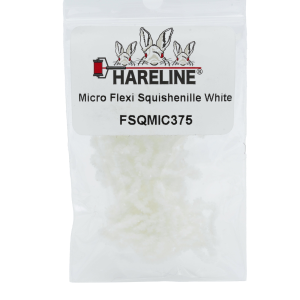 Image of Hareline Flexi Squishenille UV 375 Micro White