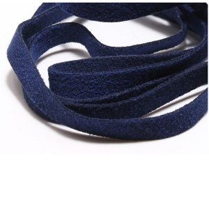 Image of Hareline Leech Leather Strips Blue