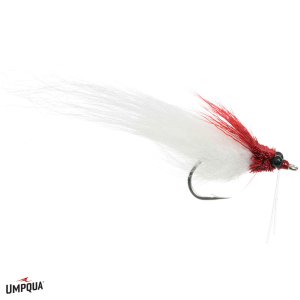 Image of Fishalicious Fly Red/White 1/0