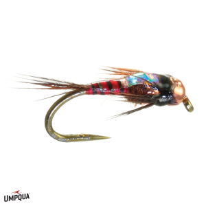 Image of Two Bit Hooker Jig Craven Fly Red 12