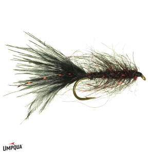 Goat Leech Fly | Black/Red 10