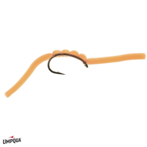 Squirmy Wormie Jigged Tungsten Bead Fly | Tan 12