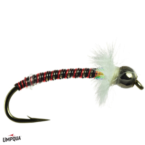Image of Titan Tube Midge Fly Black/Red 14