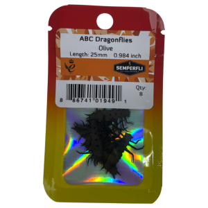 Semperfli ABC Dragonfly Nymphs 25 mm Olive