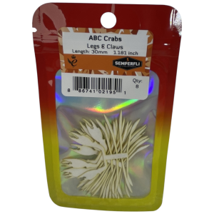 Semperfli ABC Crab Legs & Claws Skeletons 30mm
