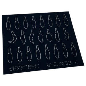 Semperfli ABC Leech Bodies 15 mm Black