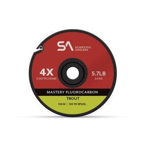 Image of Scientific Anglers Mastery Trout Fluorocarbon Guide Spool Tippet 100M 0X