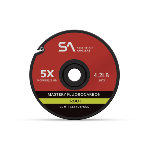 Image of Scientific Anglers Mastery Trout Fluorocarbon Tippet 30M 0X