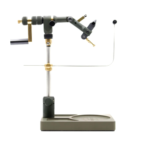 Image of Renzetti Master Vise Green w/Deluxe Stem Supp./Green Dlx Ped. Base Extend Crank Arm and Hinged Stem