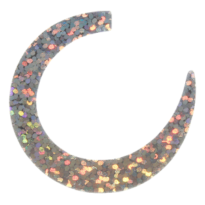 Image of MFC Pacchiarini's Wiggle Tails Small Holographic Silver