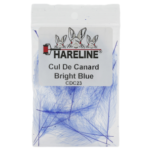 Image of Hareline Cul De Canard Feathers 23 Bright Blue