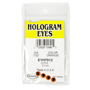 Image of Wapsi Hologram Dome Eyes 7/32 Holographic Orange