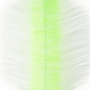 Enrico Puglisi Flies EP Craft Fur Brush 3 inch White Chartreuse