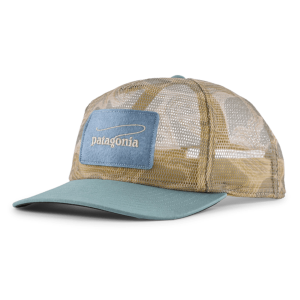 Image of Patagonia Breezefarer Cap Casting Logo Coastal Edge Natural