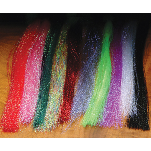 Image of Hareline Krystal Flash Fluorescent Orange