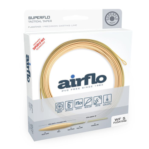Image of Airflo Superflo Max Tactical Taper Bamboo Watery Olive WF6F