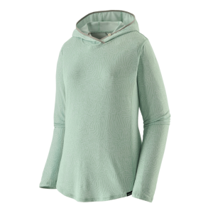 Image of Patagonia Women's Tropic Comfort Natural Hoody Sea Run Thin Ice Small