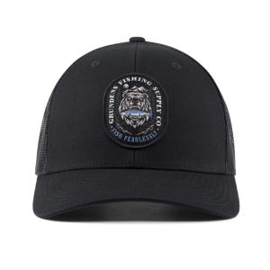 Grundens Bear Essentials Trucker Hat Black