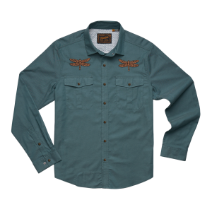 Image of Howler Brothers Gaucho Snapshirt Enter the Dragons Medium