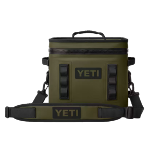 YETI Hopper Flip 12 Soft Cooler Olive Black