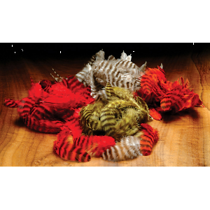 Image of Hareline Grizzly Soft Hackle Olive