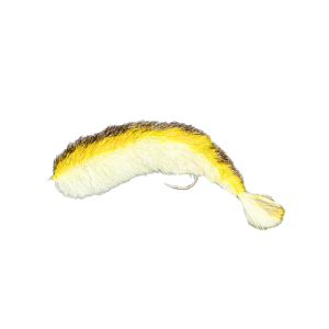 Image of Flymen Fishing Company Stickbait Changer 4/0 Grey & Yellow