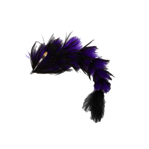 Image of Flymen Fishing Company Featherlite Changer Small 1/0 Black & Purple