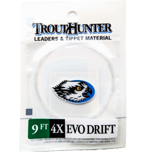 Image of Trouthunter Evo Drift Leaders 9 ft With Loop 4X