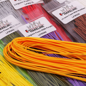 Image of Hareline Linguini Foam Yellow
