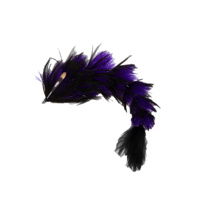 Image of Flymen Fishing Company Featherlite Changer Large 4/0 & #2 Black & Purple