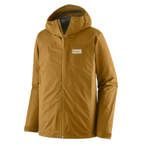 Image of Patagonia Men's Boulder Fork Rain Jacket Bobcat Brown XL