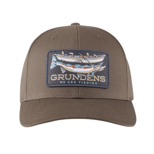 Image of Grundens Drift Boat Trucker 312 Hat Driftwood