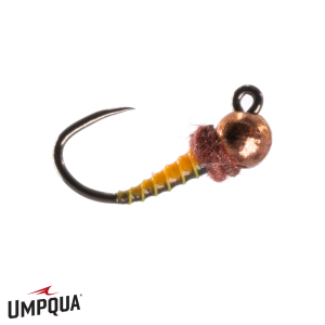 Image of Jig Sticker Fly Yellow / Brown 16