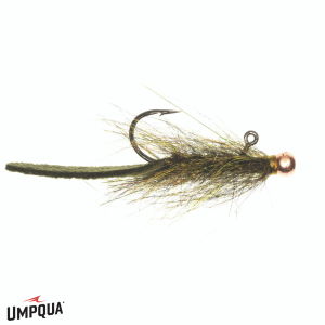 Image of Balanced Leather Leech Fly Peacock 10