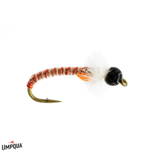 Image of Trident Tube Midge Fly Red / Copper 14