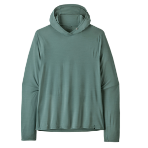 Image of Patagonia Men's Cap Cool Ultra Hoody Medium Blue Sage