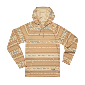 Image of Howler Brothers Logger Head Hoodie Temple Tracks: Camel XL