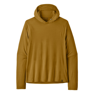 Image of Patagonia Men's Cap Cool Ultra Hoody Medium Bobcat Brown