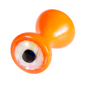 Image of MFC Tungsten Sparkle Dumbbell Eyes Small Orange Sparkle White