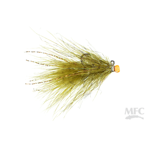 Image of MFC Svend Diesel's Balanced Bou Leech Fly Olive 14