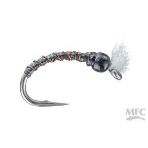 Image of MFC Chan's Black Holographic Chironomid Pupa Fly 10