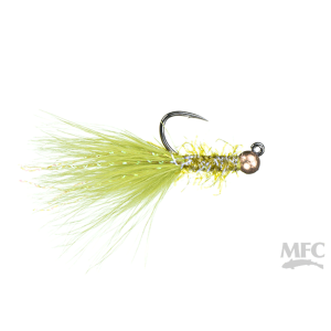 Image of MFC Chan's Straggle Leech Fly Dark Olive Green 10