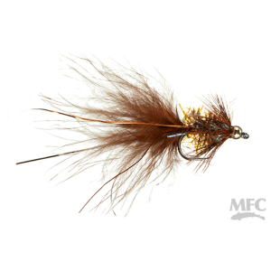 Image of MFC Rowley's Pitching Leech Fly Brown 10