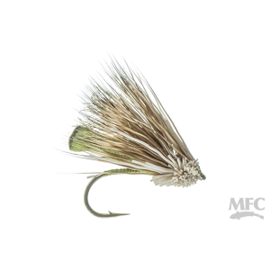 Image of MFC Furimsky's Fluttering Foam Caddis Fly Olive 16